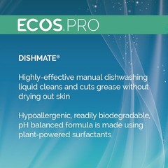 Ecos Pl9720/05 Manual Dishwashing Liquid, 5 Gal., Pear