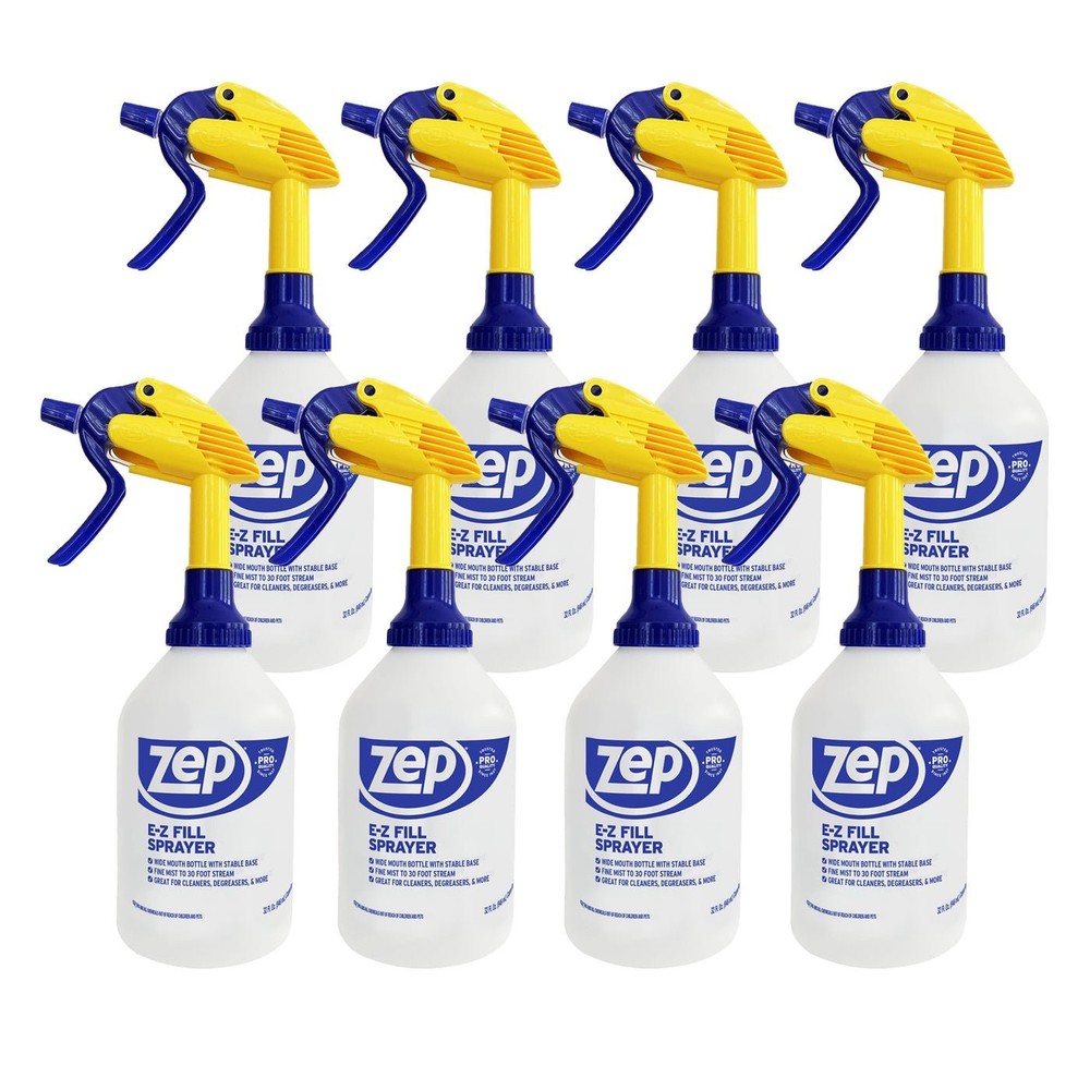 Zep E-Z Fill Professional Sprayer – 32 oz (Case of 8) – U43008 – Wide Mouth