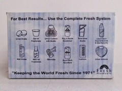NEW Fresh Products Deodorizing Urinal Blocks 12-PACK | Cherry 4PB-F-012I144M-20