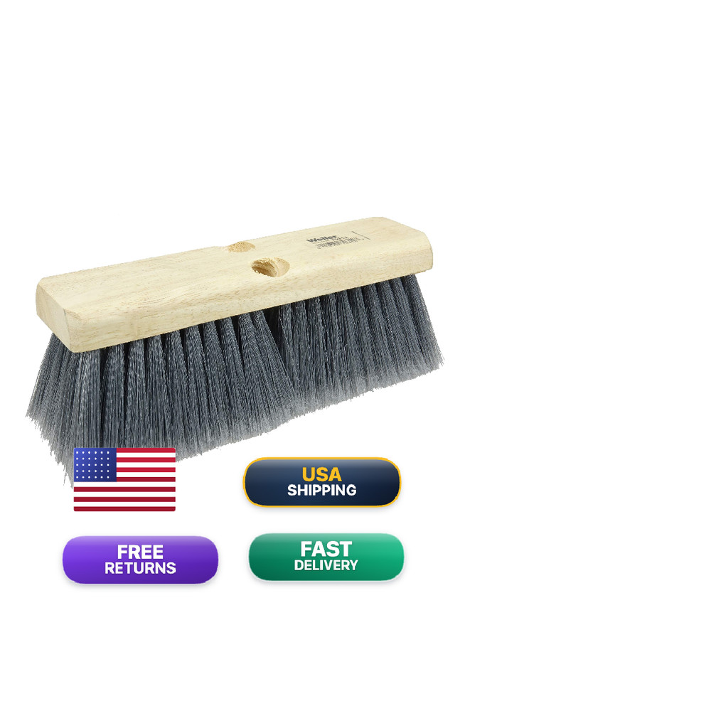 Weiler 70312 10 Bus Brush Flagged Silver Grey Polystyrene Fill Pack Of 12