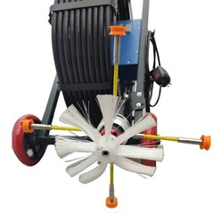 110V Debris Free Air Duct Cleaning Machine for Round Pipe, Rectangular Pipe