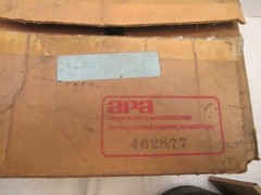 apa Advance Parts 462877 Squeegee Set Tan Gum Nilfisk ADV-462877