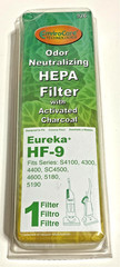 ENVIROCARE Eureka HF9 HEPA Pleated Vacuum Activated Charcoal Filter SEALED