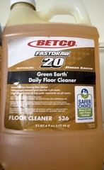 BETCO 20 Fastdraw (2 LITER EACH) Green Earth Daily Floor Cleaner