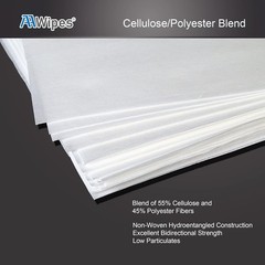 Cleanroom Wipes Lint Free Nonwoven Cloth Pack 150 Pieces