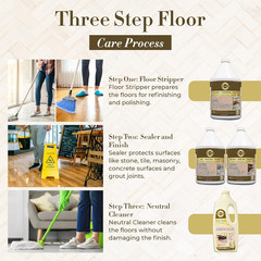 Professional Gold Label Heavy Duty Floor Stripper, 1-Gallon