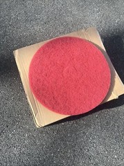 Niagara 20″ Red Buffer Pads 5100N 175 to 600 RPM 4 ea. New