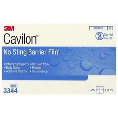 3M MCK33442100 – Barrier Film Cavilon 1.0 Ml Wipe, 25 Count (Pack of 1)
