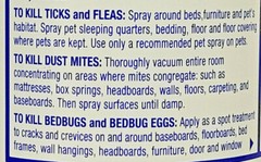 NIX Pronto Plus Household Spray, for Lice Ticks Fleas Dust Mites or Bed Bugs 5oz