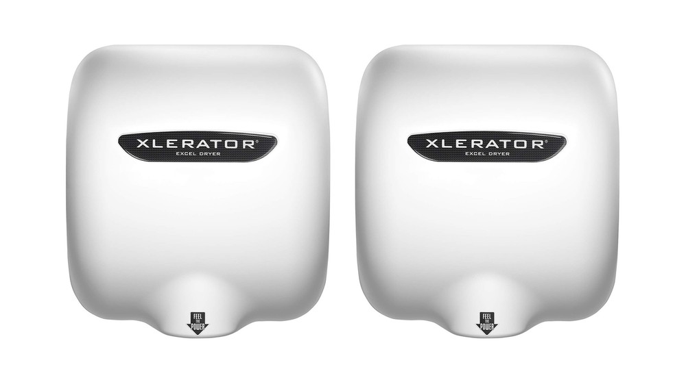 Excel Dryer XLERATOR XL-BW 1.1N High Speed Commercial Hand Dryer, White Therm…