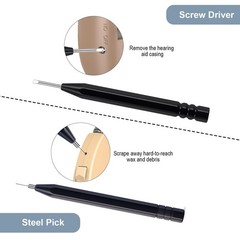 20PCS Hearing Aid Cleaning Kit Tools,Hearing Aids Cleaner