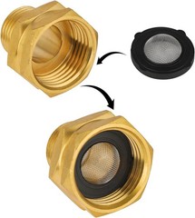 20 Pcs Hose Filter Washers, Garden Gasket 0.75 inches, Black