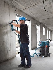 Bosch Vac140Ah 14-Gallon Dust Extractor With Auto Filter Clean And Hepa Filter