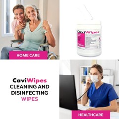4x Metrex Caviwipes Towelettes Large Wipes 160ct Canister Exp-2027 FRESH USA