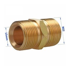 M22 Male Adapter For For Power Pressure Washer Hose Outlet Easy to Use