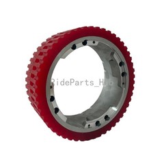391259 Front Wheel fits Tennant B10 EZ 6100 7080 7100 T7 Rider Sweeper Scrubber