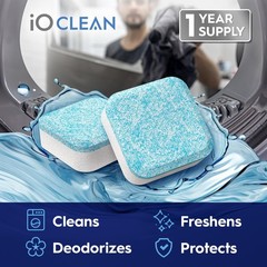 Washing Machine Cleaner and Descaler Tablets 24 Pcs – 24 Count (Pack of 1)