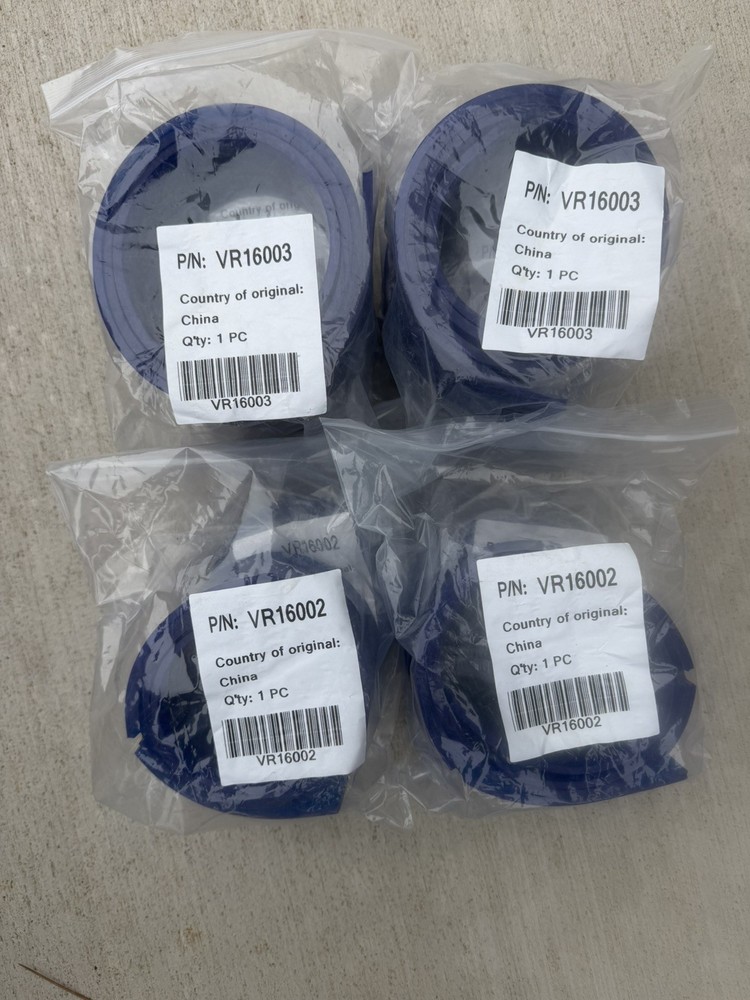 Lot of 4 Viper AS710R Squeegee Blade Sets VR16002 VR16003 Front & Rear NEW