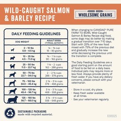 Canidae Pure Farm To Bowl Wild-Caught Salmon Barley Adult Dry Dog Food 22Lb