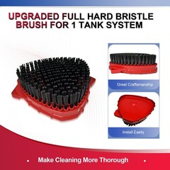 Upgraded Scrub Brush Compatible with O-Cedar EasyWring 1 System 7 Pack Green