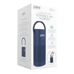 Pure Enrichment PureZone Mini Portable Air Purifier – Cordless True HEPA Filt…