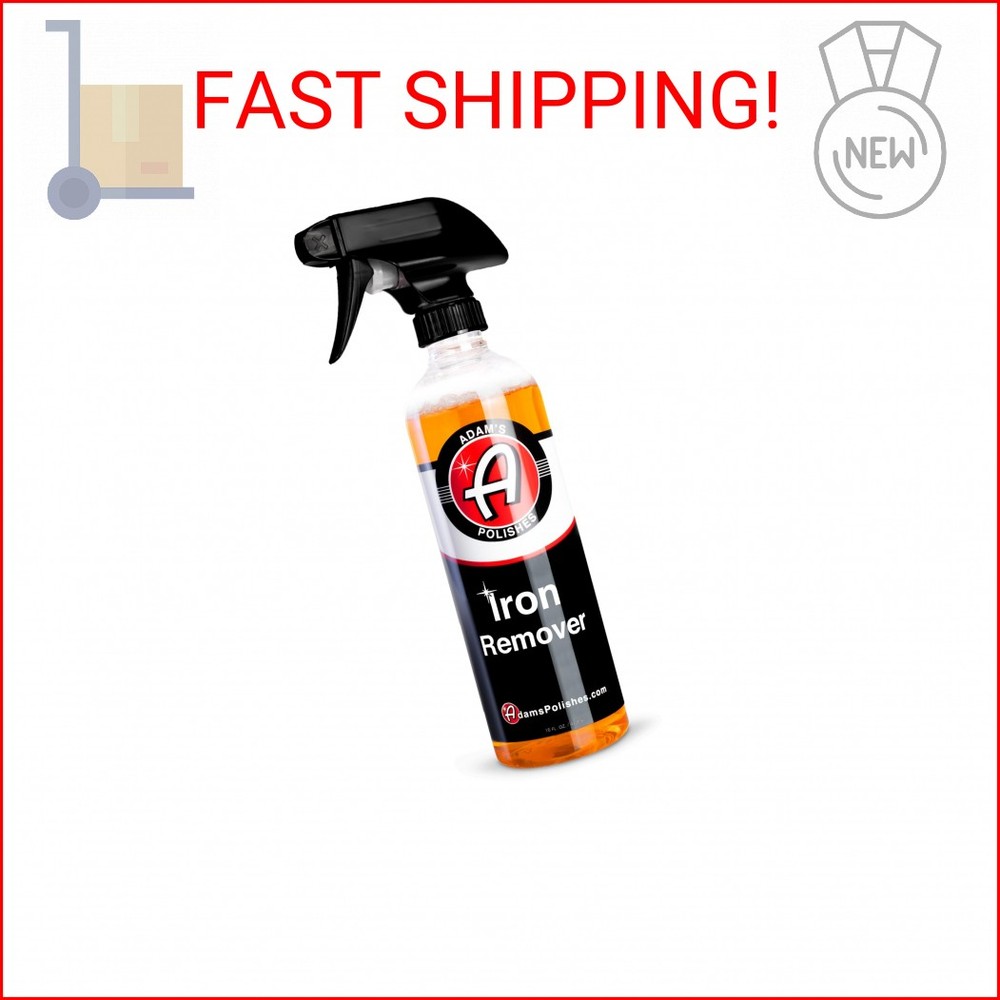 Adam’s Iron Remover (16oz) – Iron Out Fallout & Stop Rust Remover Spray for Car