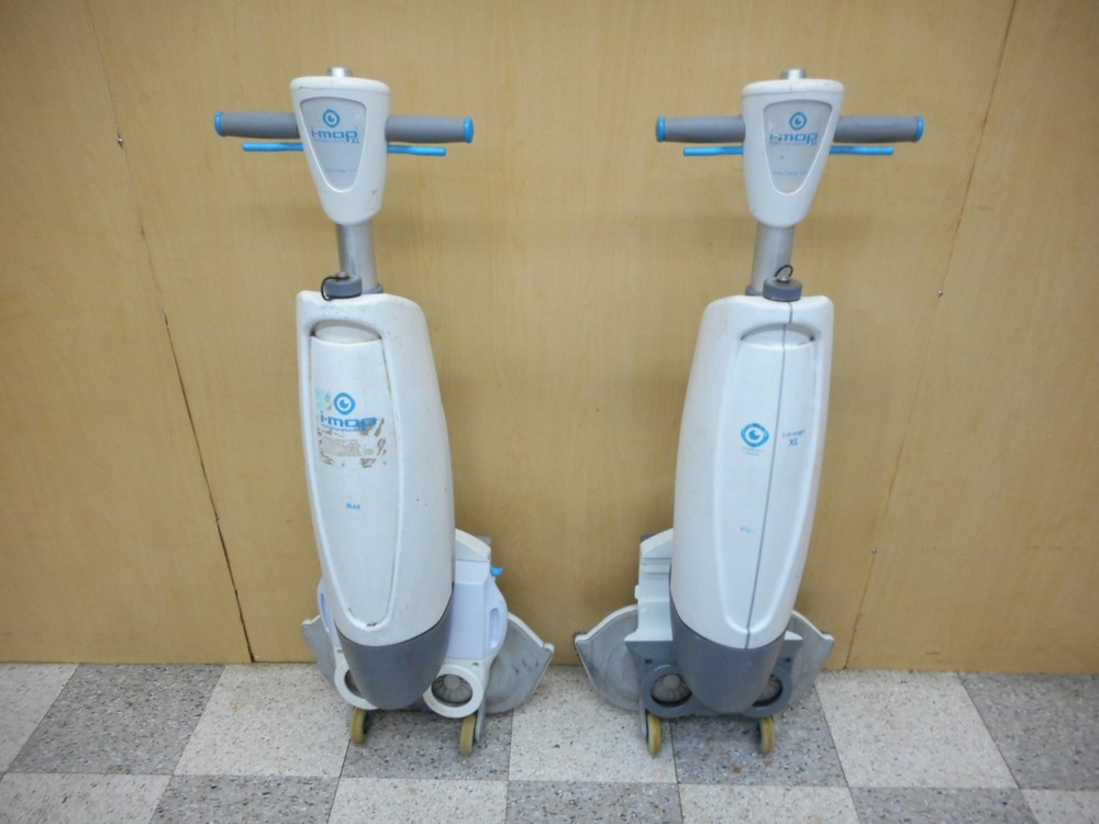 2 Tennant I-Mop XL Walk Behind Floor Scrubber