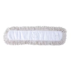 Rubbermaid Commercial Fgk15500wh00 36 In L Dust Mop, Tabs/Pockets Connection,