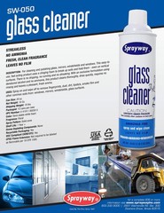 Sprayway Glass Cleaner with Foaming Spray for a 19 Fl Oz (Pack of 6), White