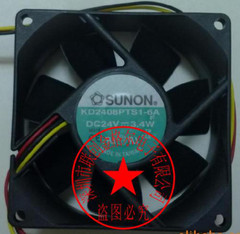 1pc new fan freeship KDE2408PTS1-6A KD2408PTS1-6A SUNON DC24V 3.4W