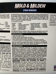 30 Seconds Mold & Mildew Stain Remover 2.5 gal for Wood, Concrete, Plastic