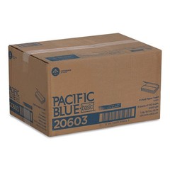 Georgia Pacific Professional 20603 1-Ply C-Fold Paper Towels – WT (2400/CT) New