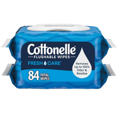 Cottonelle Fresh Care Flushable Wet Wipes – 2pk/42ct