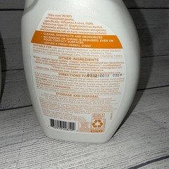 8 New Seventh Generation 26 oz. Multi-Surface Cleaner Spray Lemongrass Citrus