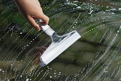 New Talent 2 PCS Shower Squeee Transparent, for Shower Glass, Shower