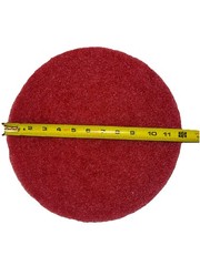 3M Red Buffer Pad 5100, 12″ Floor Buffer, Machine Use
