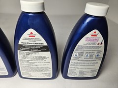 3 BISSELL WOOD HARD FLOOR CLEANER & SANITIZER 8fl oz CROSSWAVE SPINWAVE