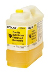 Ecolab 6100693 8.00% Concentrate Peroxide Multi Surface Cleaner & Disinfectant