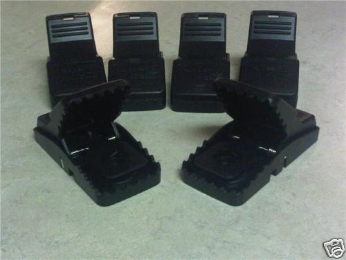 6 Trapper Mini T-Rex Mouse Snap Trap Control Mice Trex similar to Snap E traps