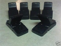6 Trapper Mini T-Rex Mouse Snap Trap Control Mice Trex similar to Snap E traps