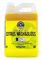 Chemical Guys Citrus Wash & Gloss Foaming Car Wash Soap 1 Gallon, Lemon Scent