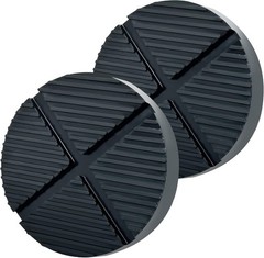 Lightweight Universal Floor Jack Pads – 2 Pack Frame Rail Protectors for Cars