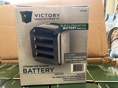 Lot (20) Victory Innovations VP20B 16.8V 6800 mAh Li-ion Battery, Brand New 2020