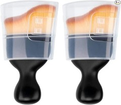 2-Piece Car Detailing Brush Set for Interior & Exterior Cleaning – Soft Bristles