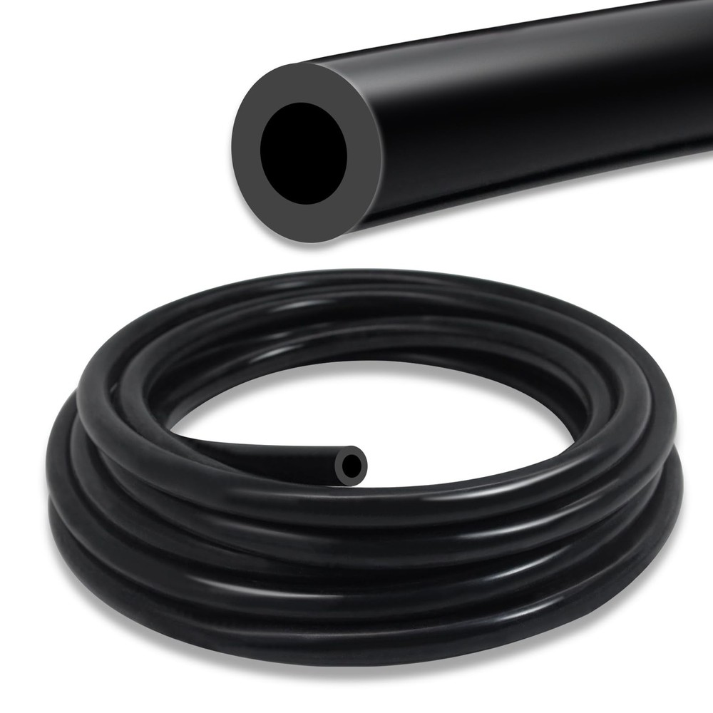 SDZONGES Vacuum Hose Automotive, 3/8″”(10mm) ID 3/8″(10mm)-10FT, Black