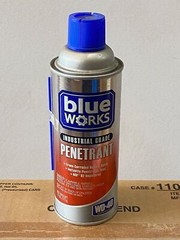 12 new Blue Works #11026 Industrial-Grade Penetrant, 11 oz. Aerosol Spray Cans