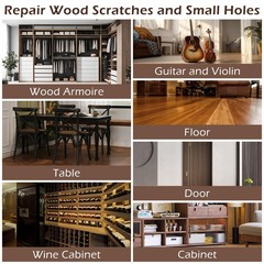 Oriflame Wood Furniture Repair Kit: 12-Color Filler and Multiple Colors