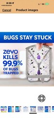 Zevo Trap Lock Refills Full Size Twin Pack 4 Refills