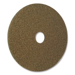 Black Diamond 1500 Grit Diamond Pad, 20 Diameter, Black/Yellow, 2/Carton