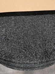 ABILITY ONE Floor Pad & Screen: Medium, 20″ Long Qty 5 7910015132272